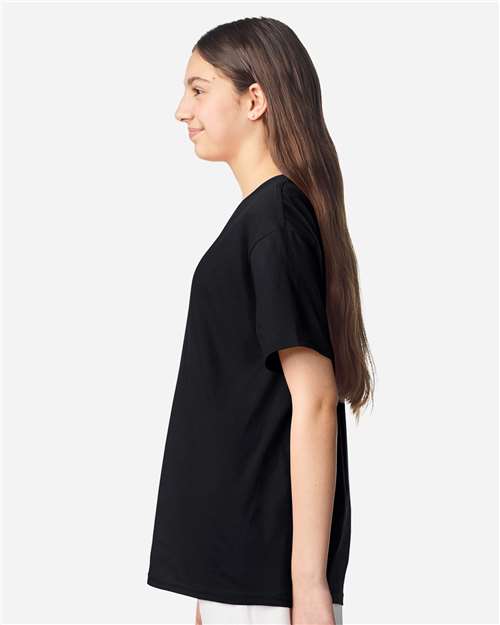 Black Light Cotton Youth T-Shirt - 3000B