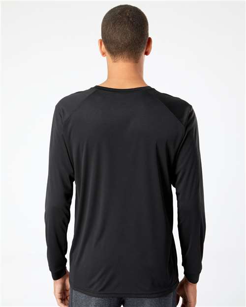 Black Long Islander Performance Long Sleeve T-Shirt - 210