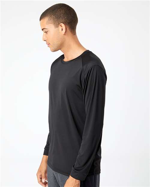 Black Long Islander Performance Long Sleeve T-Shirt - 210