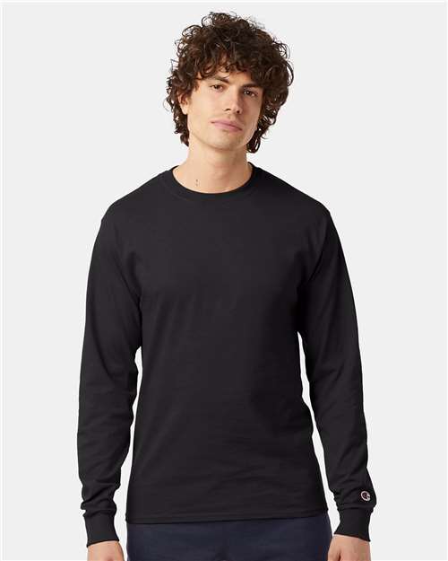 Black Long Sleeve T-Shirt - CC8C