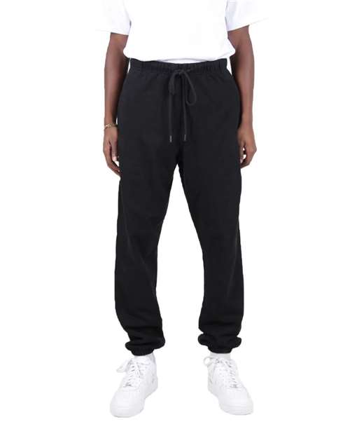 Black Los Angeles Garment Dyed Sweatpants - SHGLS