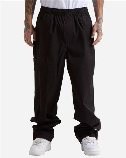 Black Lounge Cotton Pants - SHLLP