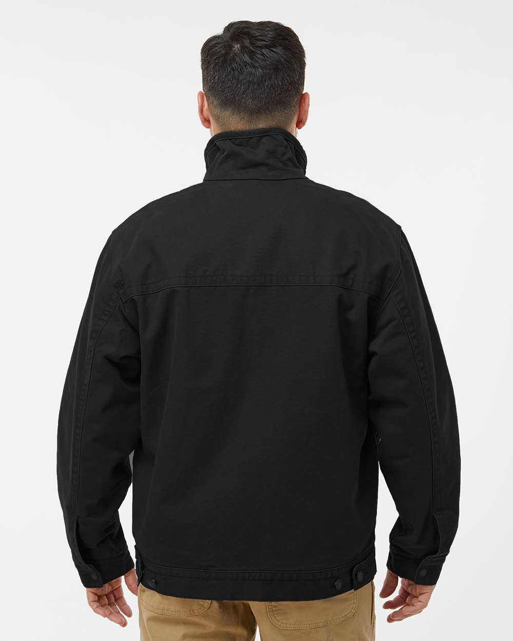 Black Maverick Boulder Cloth™ Jacket with Blanket Lining Tall Sizes - 5028T plain
