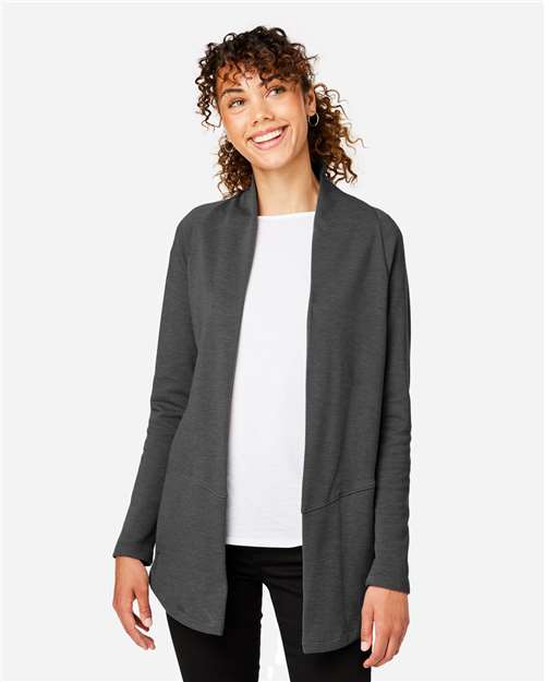 Black Melange Women&#39;s New Classics® Charleston Cardigan - DG481W