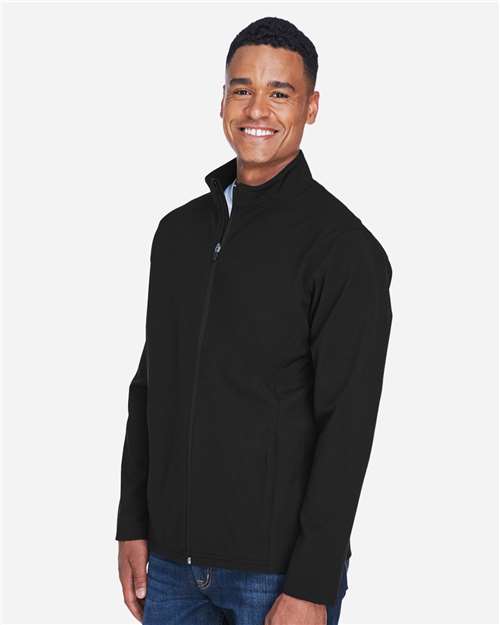 Black Men&#39;s Leader Soft Shell Jacket - TT80