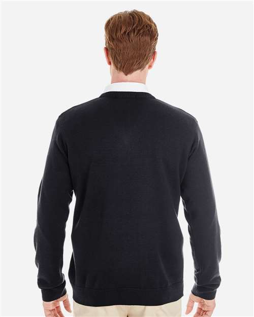 Black Men&#39;s Pilbloc™ V-Neck Sweater - M420