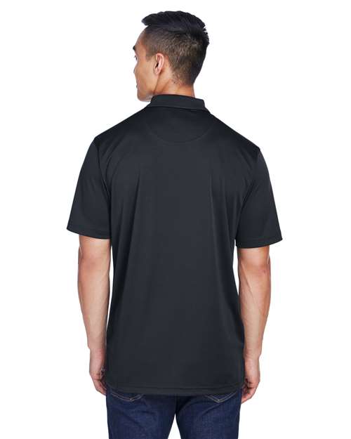 Black Men's Tall Cool & Dry Sport Polo - 8405T