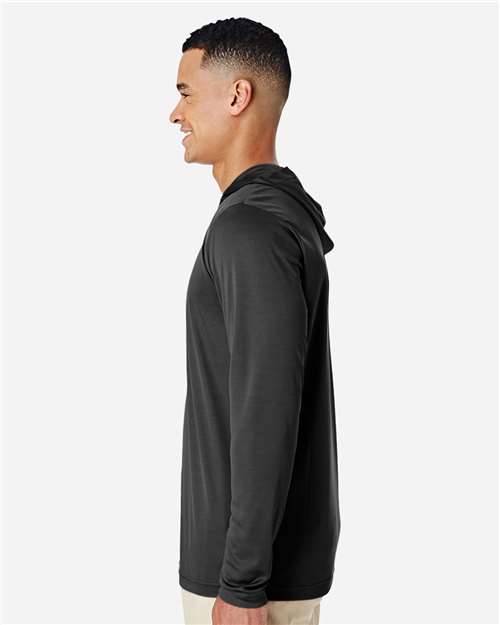 Black Men&#39;s Zone Performance Hooded T-Shirt - TT41