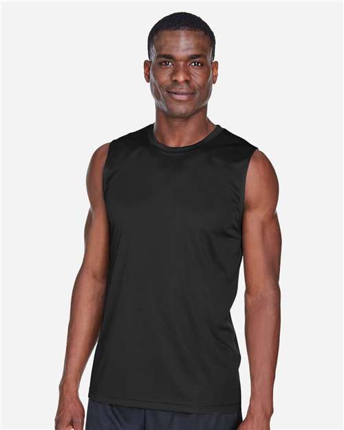Black Men&#39;s Zone Performance Muscle T-Shirt - TT11M