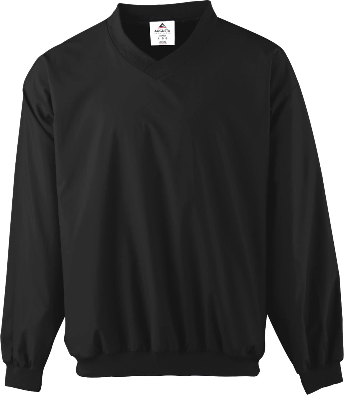 BLACK MICRO POLY WINDSHIRT/LINED