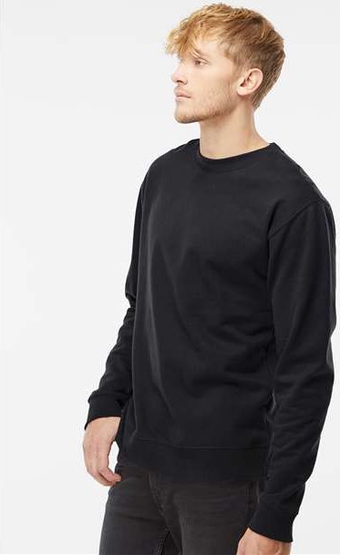 Black Midweight Crewneck Sweatshirt - SS3000