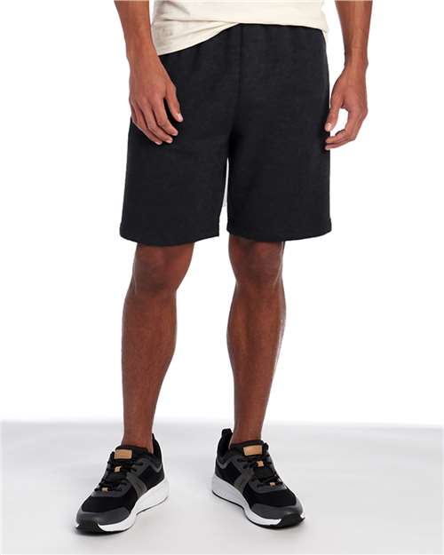 Black Nublend® Fleece Shorts - 978MPR