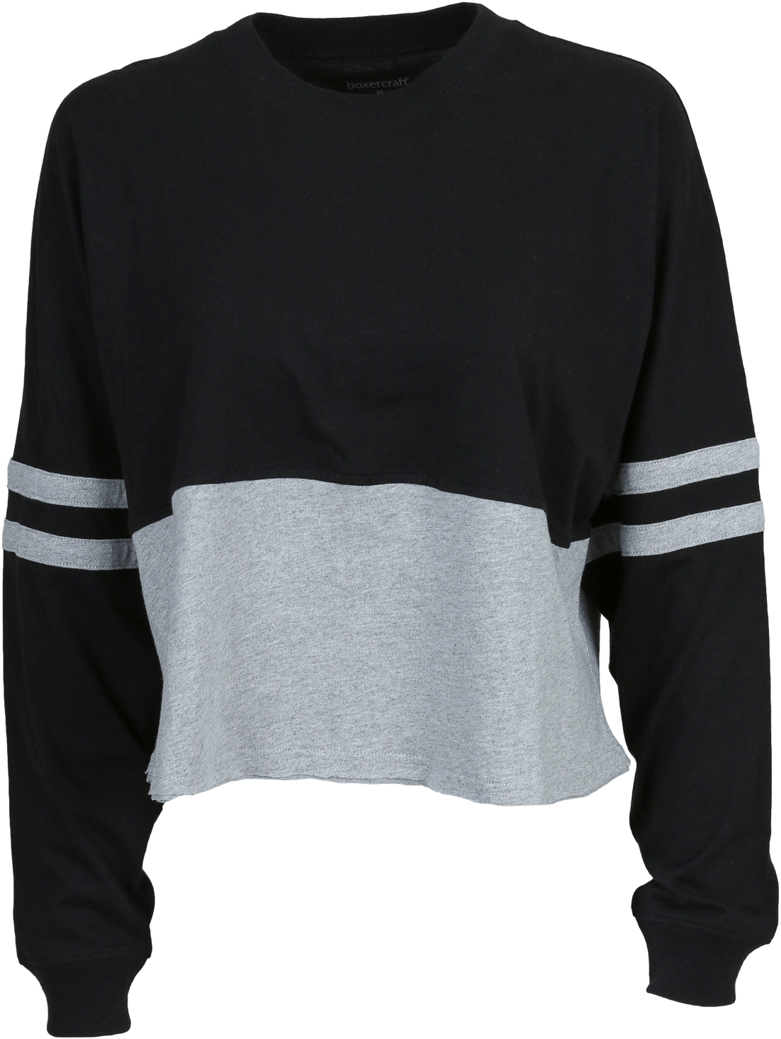 BLACK / OXFORD BOXERCRAFT WOMEN'S  CROPPED RETRO JERSEY T15  grouped