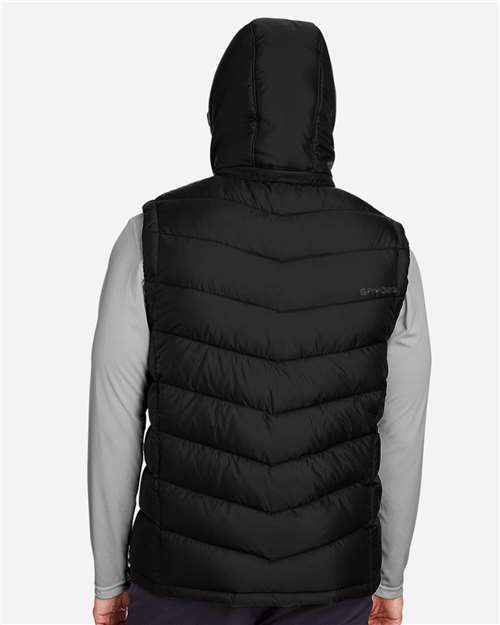Black Pelmo Puffer Vest - S16642