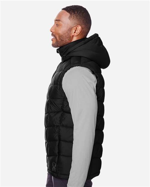 Black Pelmo Puffer Vest - S16642