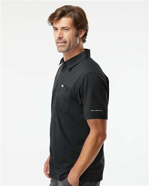 Black PFG Slack Tide™ Camp Shirt - 212484