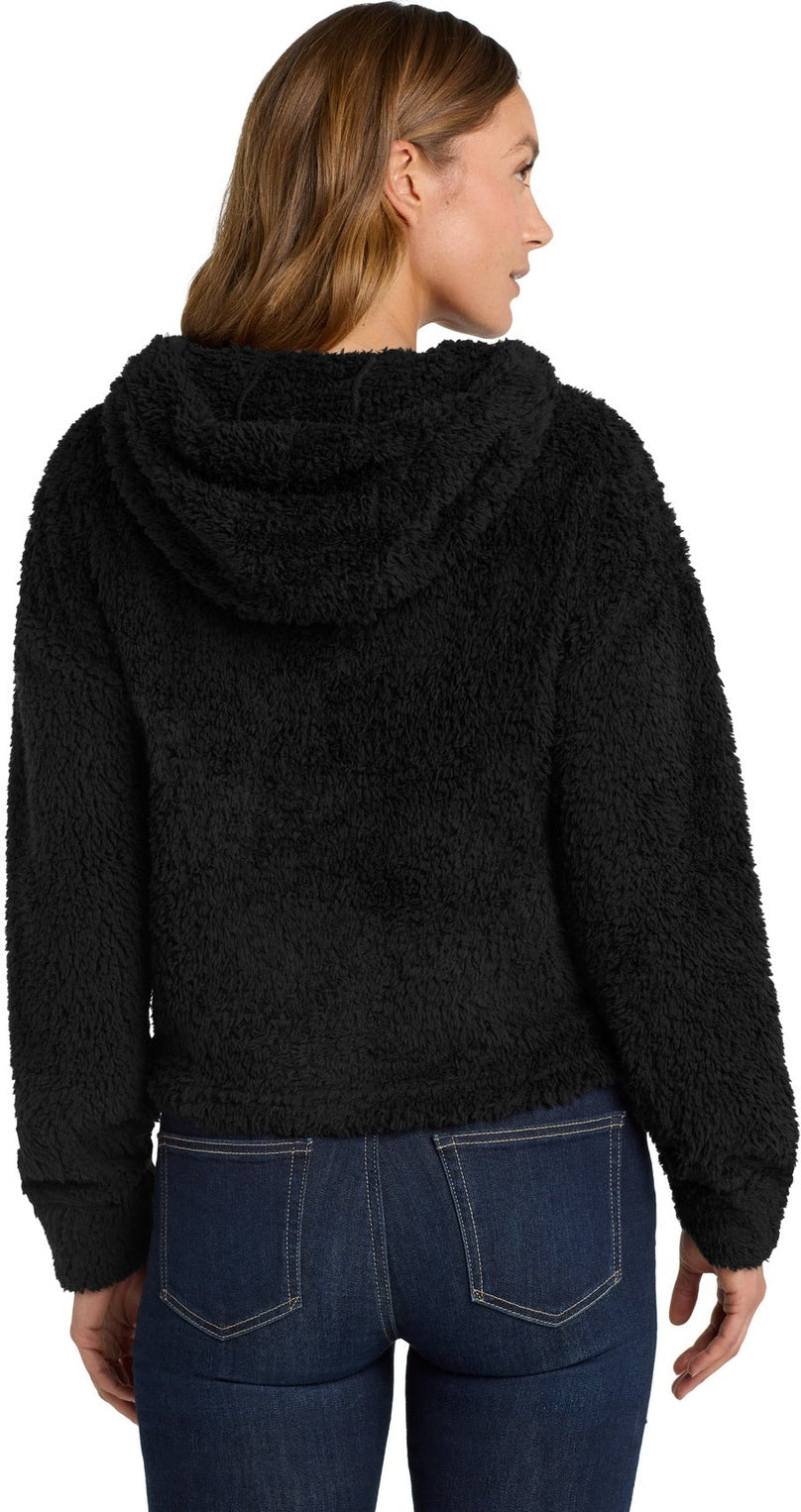 Black Port Authority Women's Cozy Fleece Hoodie. L132