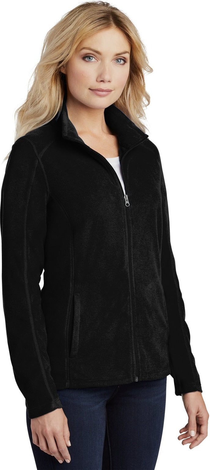 Black Port Authority Women's Microfleece Jacket. L223