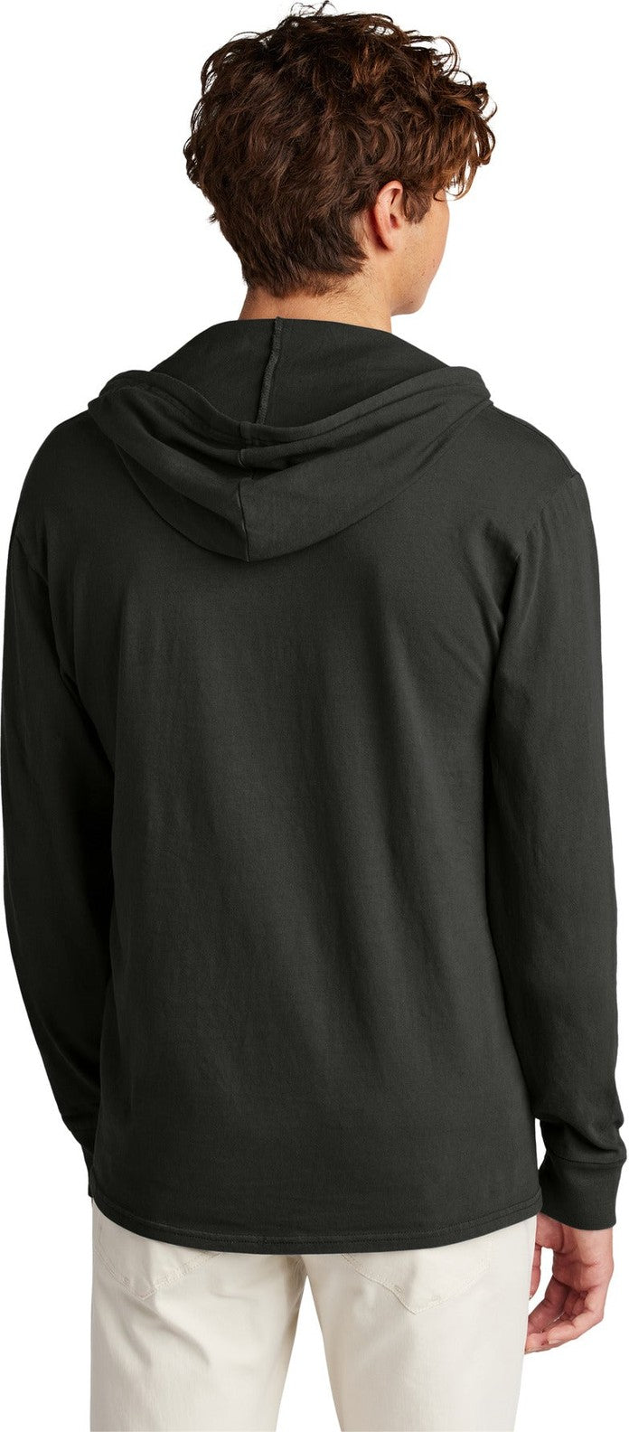 Black Port & Co Beach Wash Garment-Dyed Pullover Hooded Tee PC099H