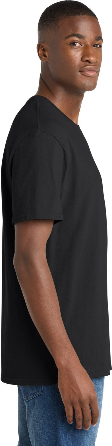 Black Port & Co Beach Wash Garment-Dyed Tee. PC099