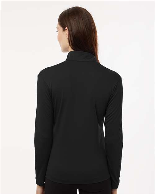 Black Pro-Lock Women&#39;s Performance Quarter-Zip Pullover - 41870L