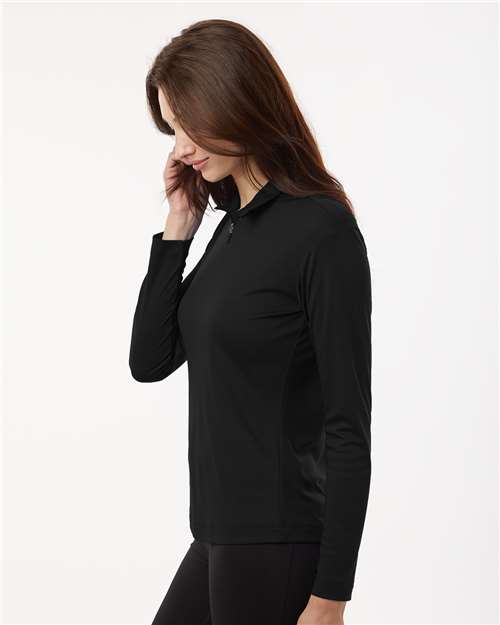 Black Pro-Lock Women&#39;s Performance Quarter-Zip Pullover - 41870L