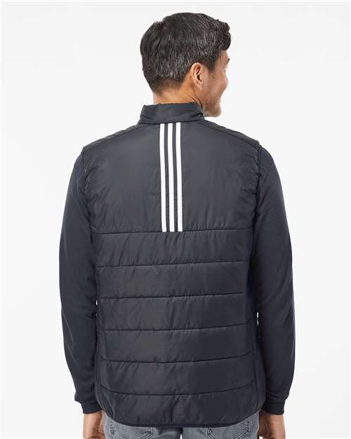 Black Puffer Vest - A572