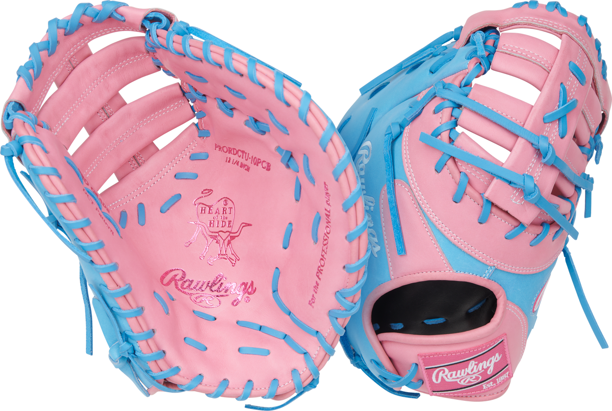 Black Rawlings Heart of the Hide 12.25 in Baseball  Glove, Utility  grouped