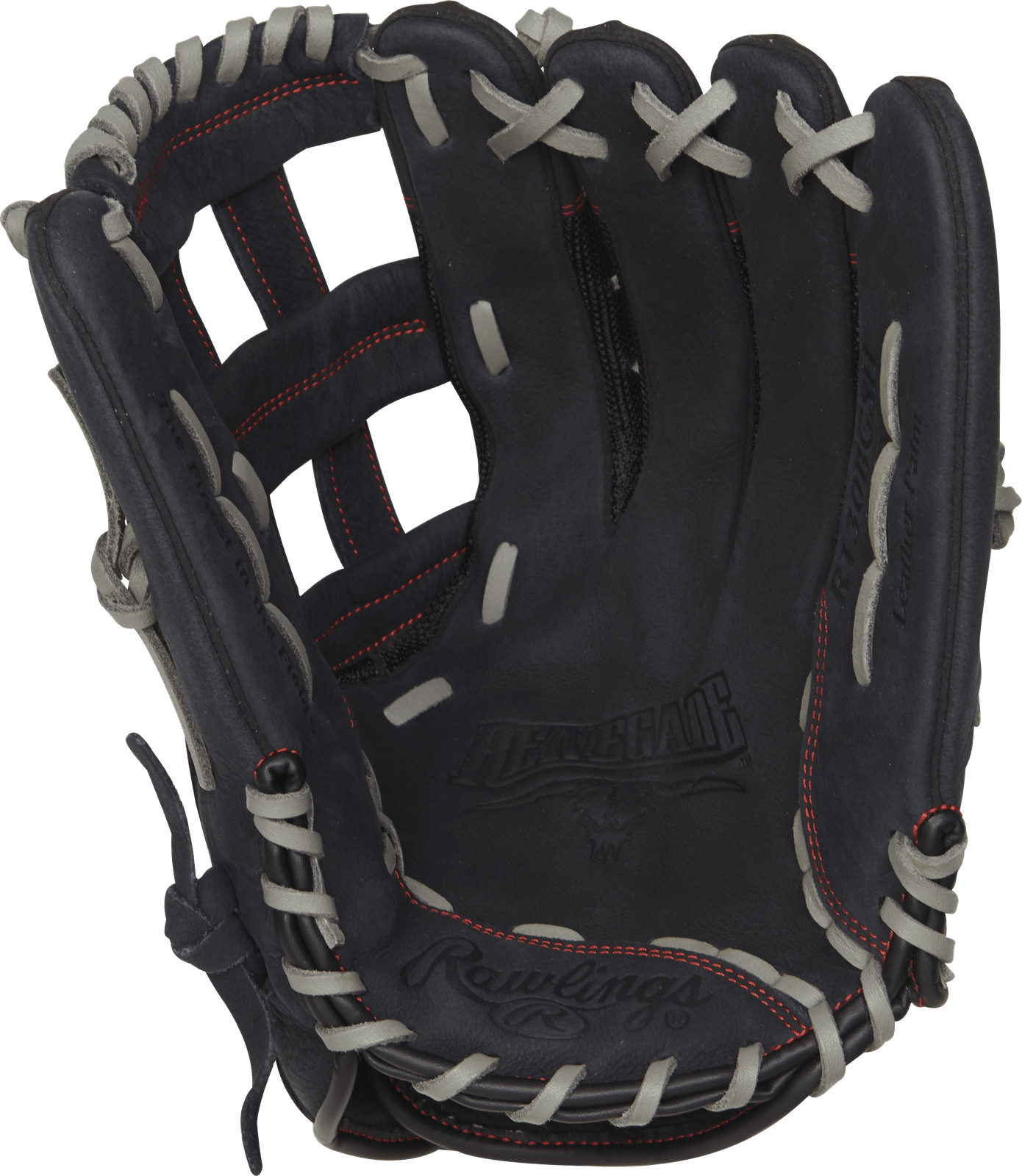 Black Rawlings Renegade 13 in Baseball  Glove, Outfield
