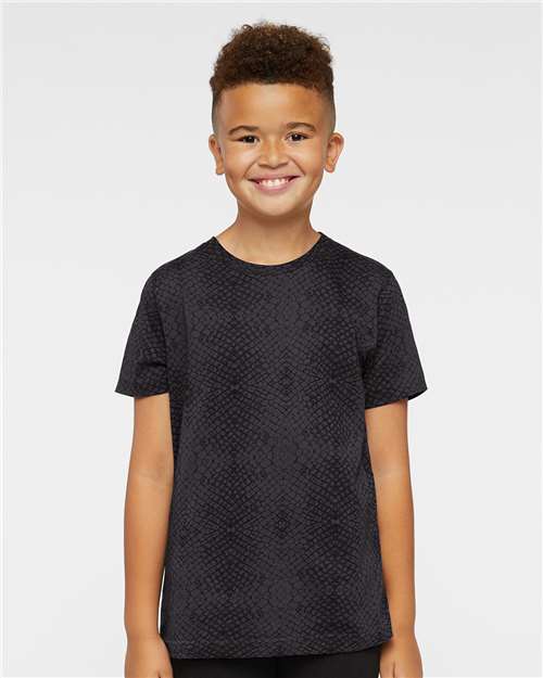 Black Reptile Youth Fine Jersey Tee - 6101
