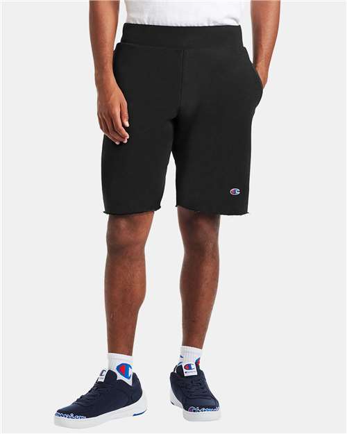 Black Reverse Weave® Shorts - RW26