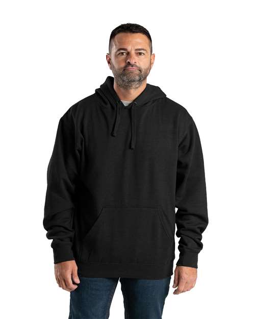 Black Signature Sleeve Hooded Pullover - SP401