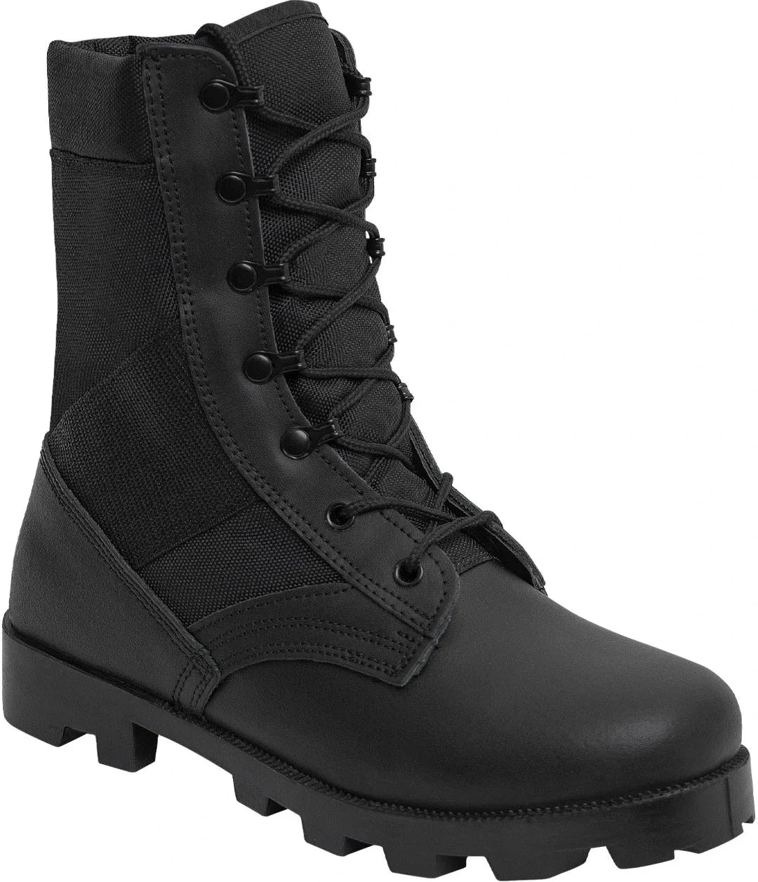 Black Speedlace Jungle Boots - 9 Inch