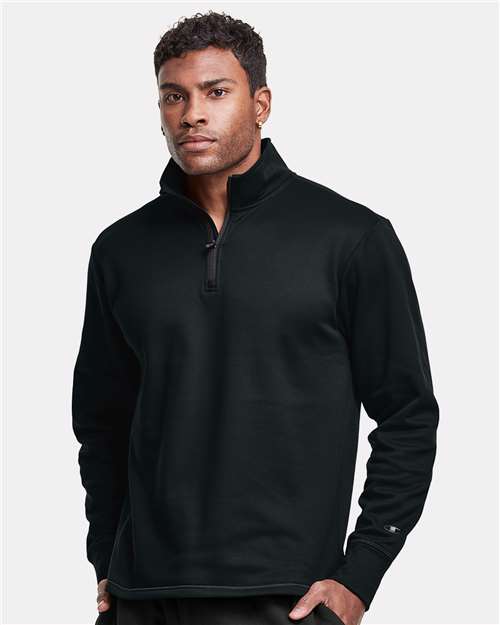 Black Sport Quarter-Zip Pullover - CHP190