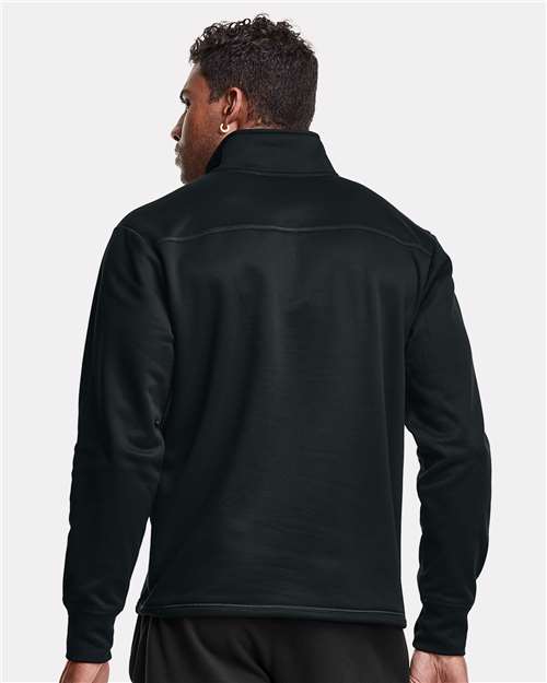 Black Sport Quarter-Zip Pullover - CHP190