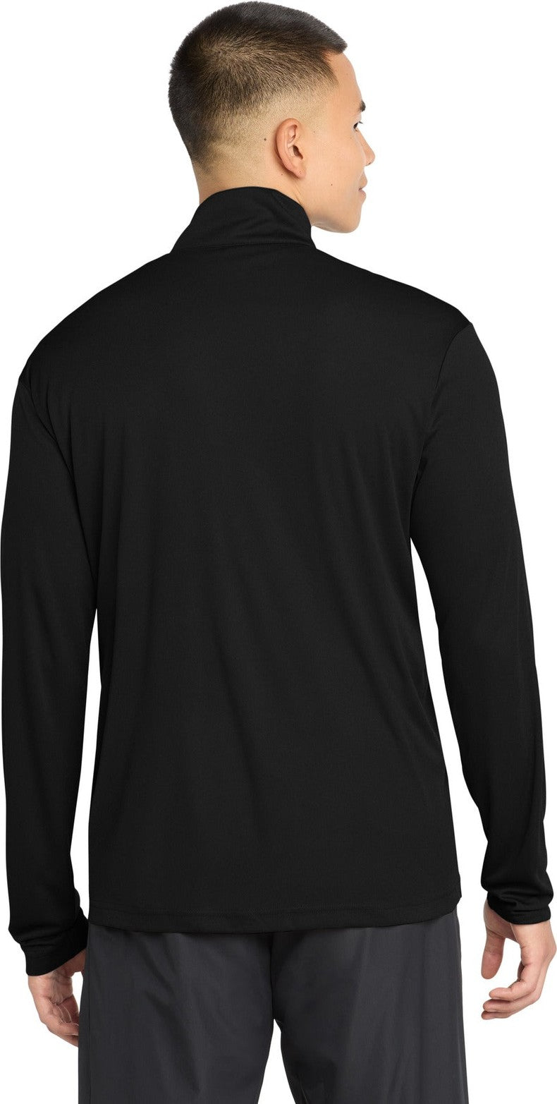 Black Sport-Tek PosiCharge Competitor 1/4-Zip Pullover. ST357
