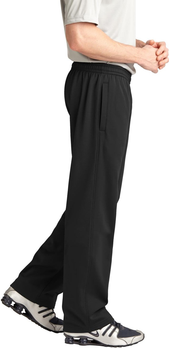 Black Sport-Tek Sport-Wick Fleece Pant. ST237