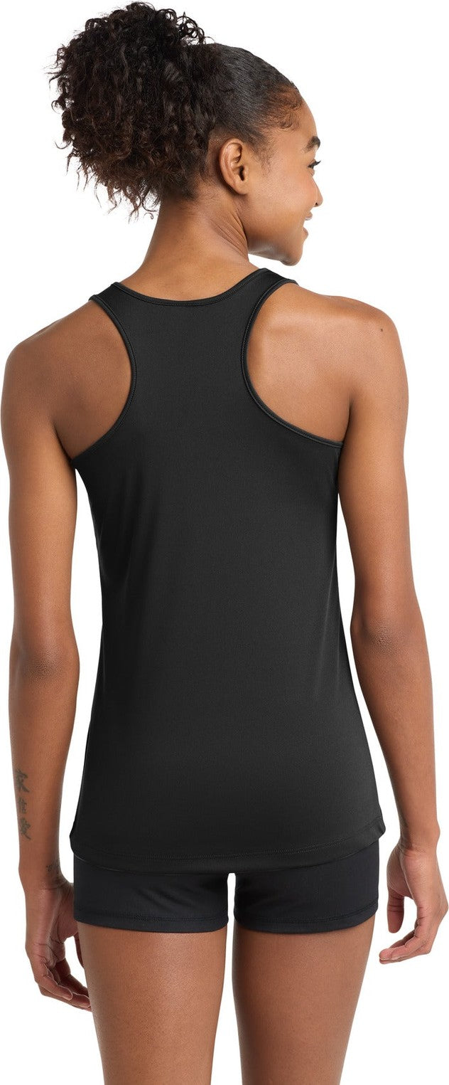 Black Sport-Tek Women's PosiCharge Competitor Racerback Tank. LST356