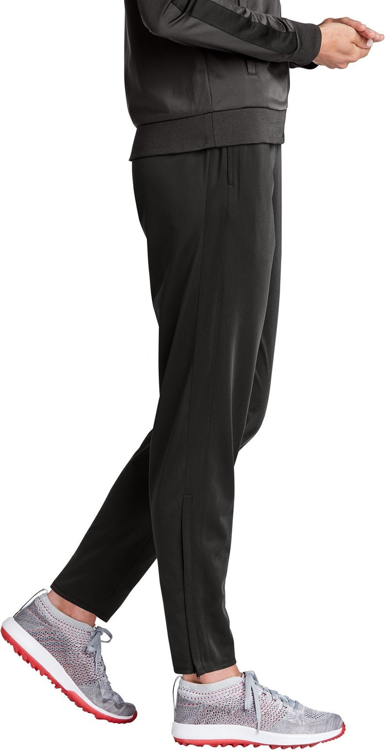 Black Sport-Tek Women's Tricot Track Jogger. LPST95