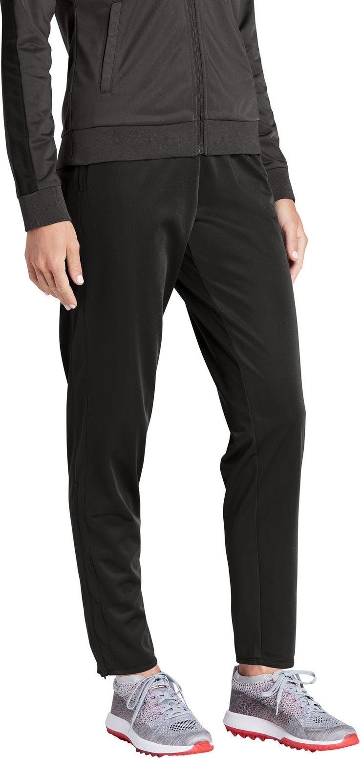 Black Sport-Tek Women's Tricot Track Jogger. LPST95