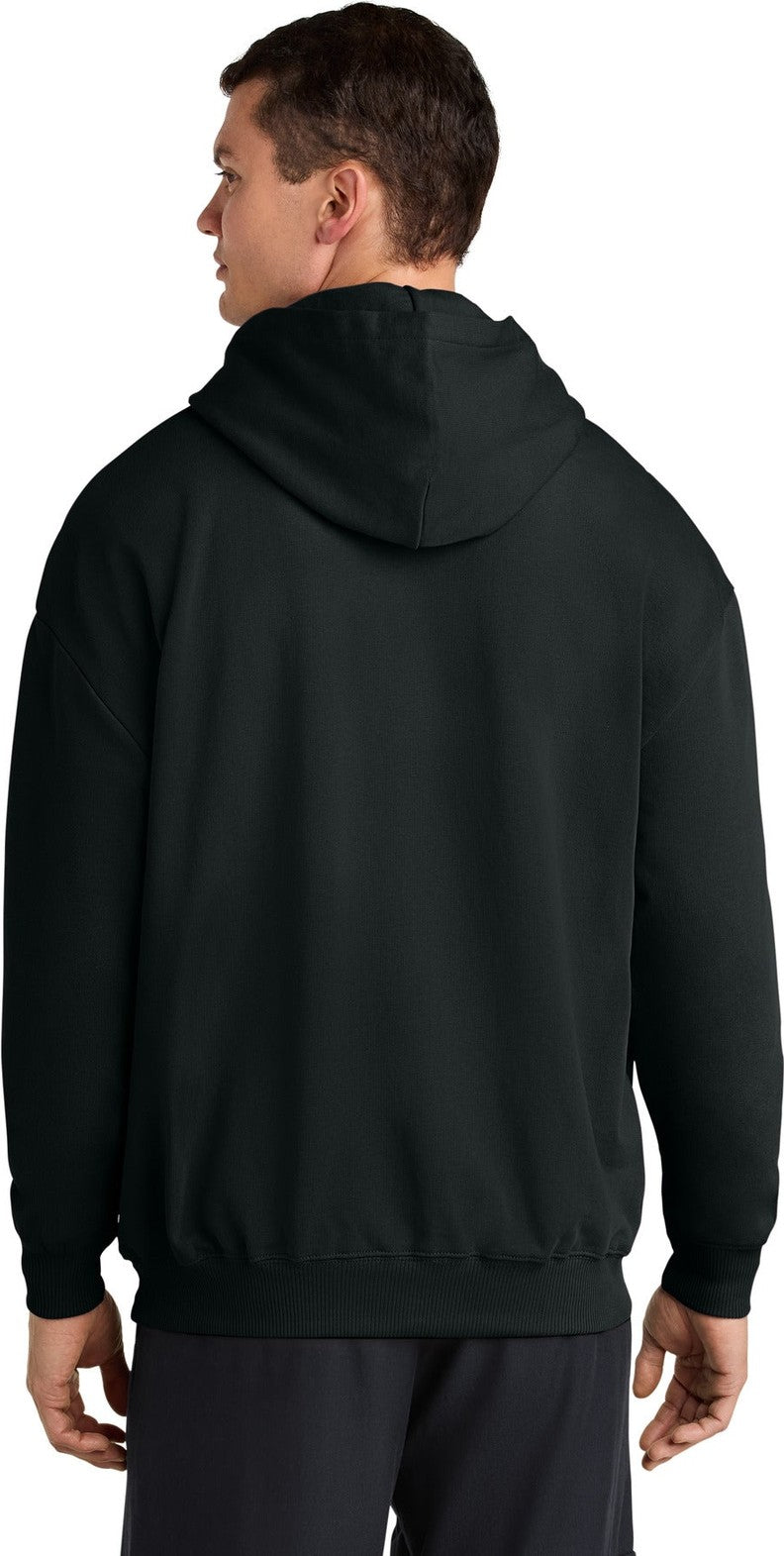 Black Stanley/Stella Unisex Cooper Dry Hooded Sweatshirt SXU028