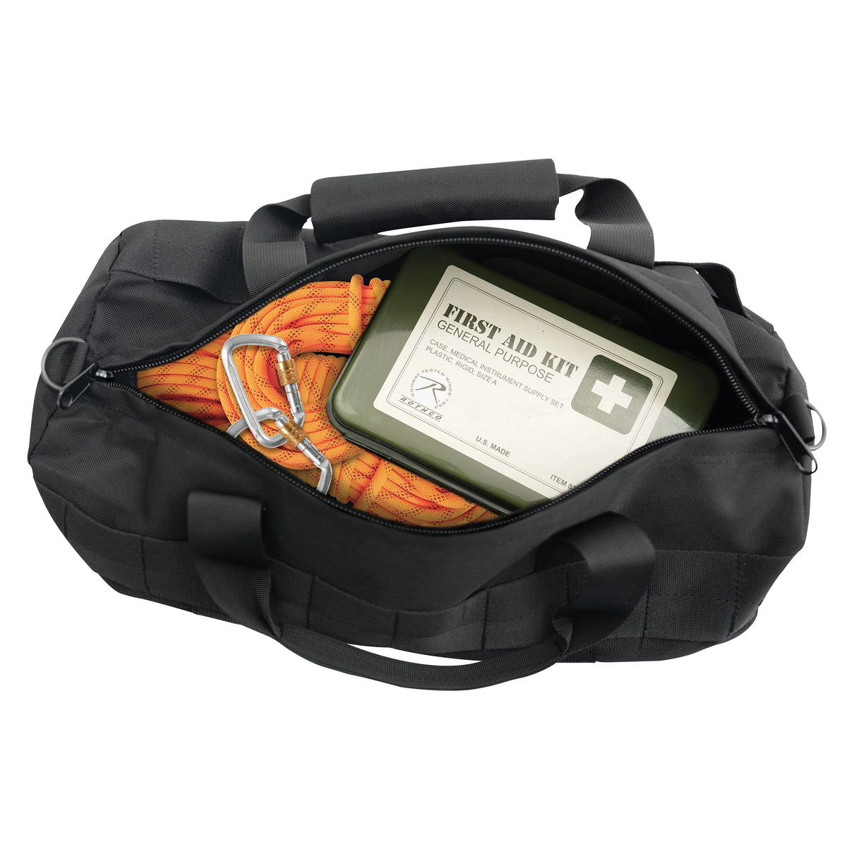 Black Stealth Rappelling Bag