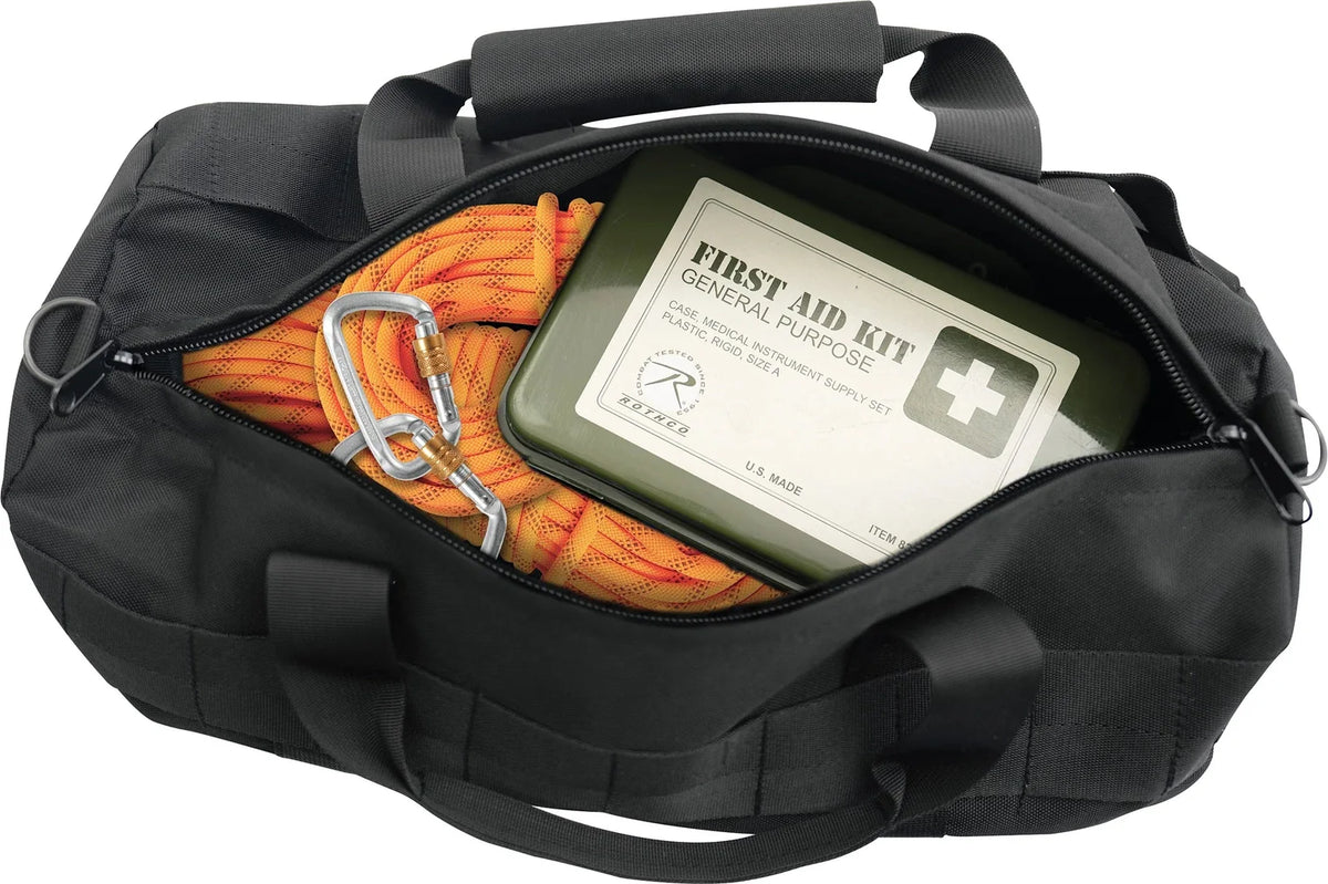 Black Stealth Rappelling Bag