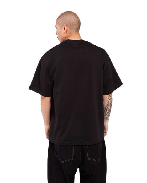 Black Tall Max Heavyweight Short Sleeve T-Shirt - SHMHSST