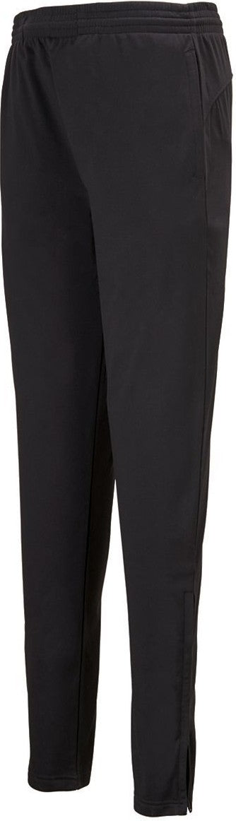 BLACK TAPERED LEG PANT