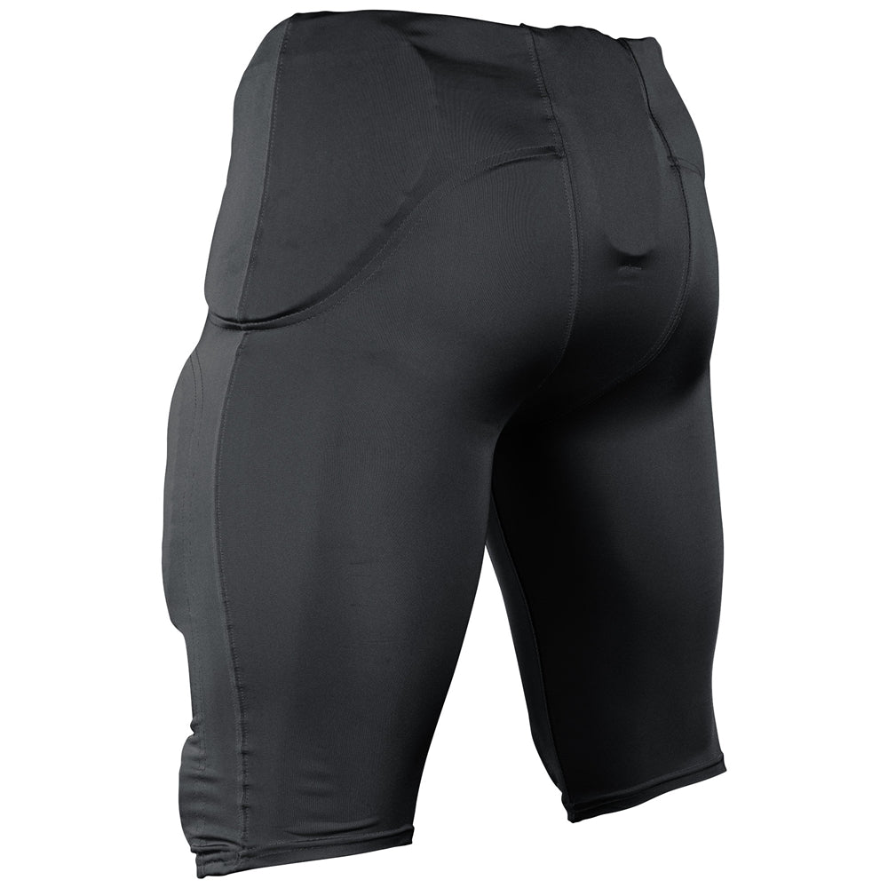 BLACK Terminator 3 Integrated Football Pant w/Built-in Pads
