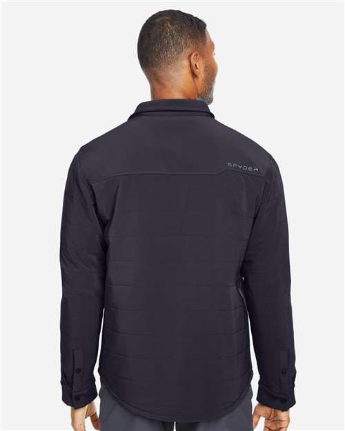 Black Transit Shirt Jacket - S17030