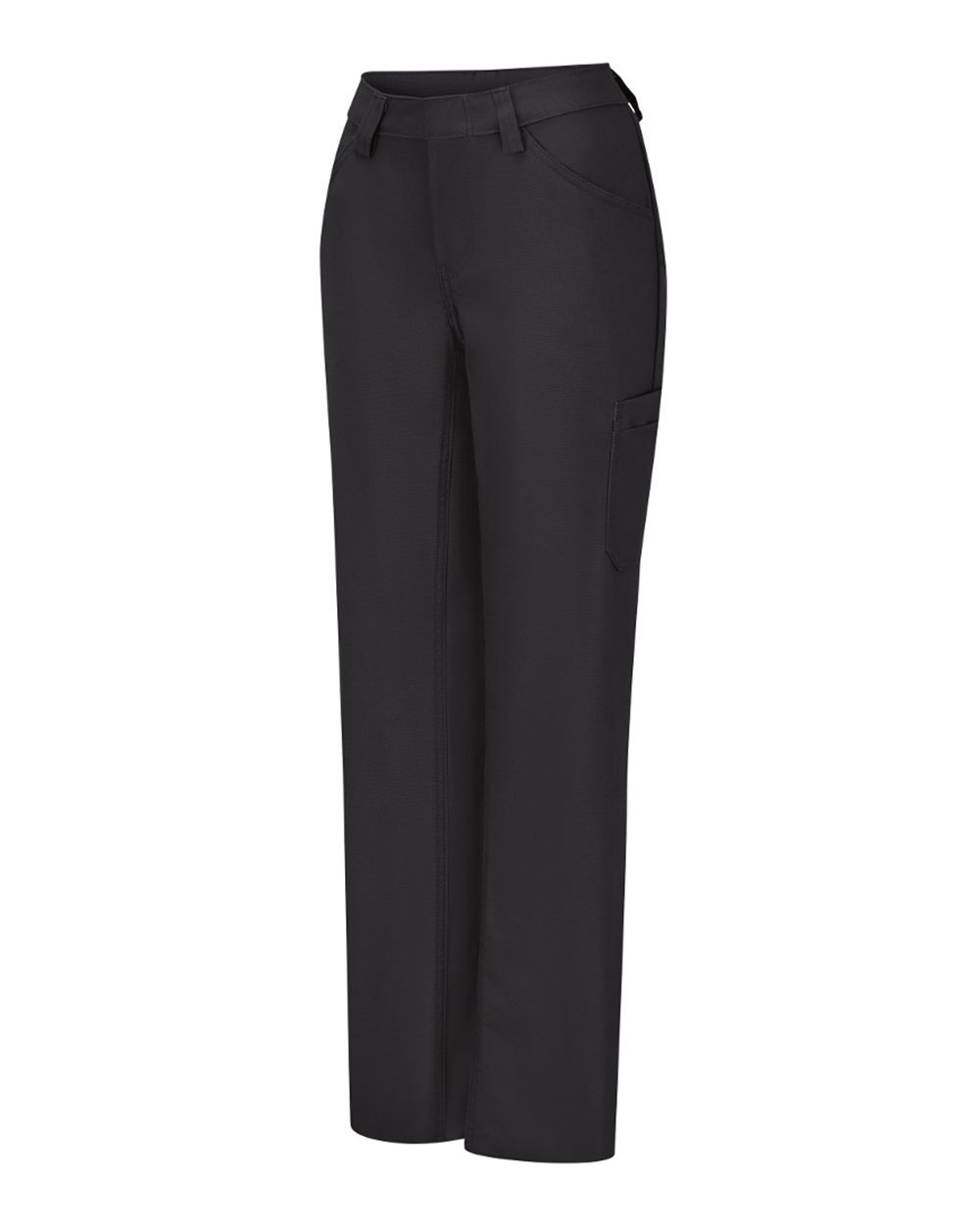 Black - Unhemmed Women's Lightweight Crew Pants - PT3L