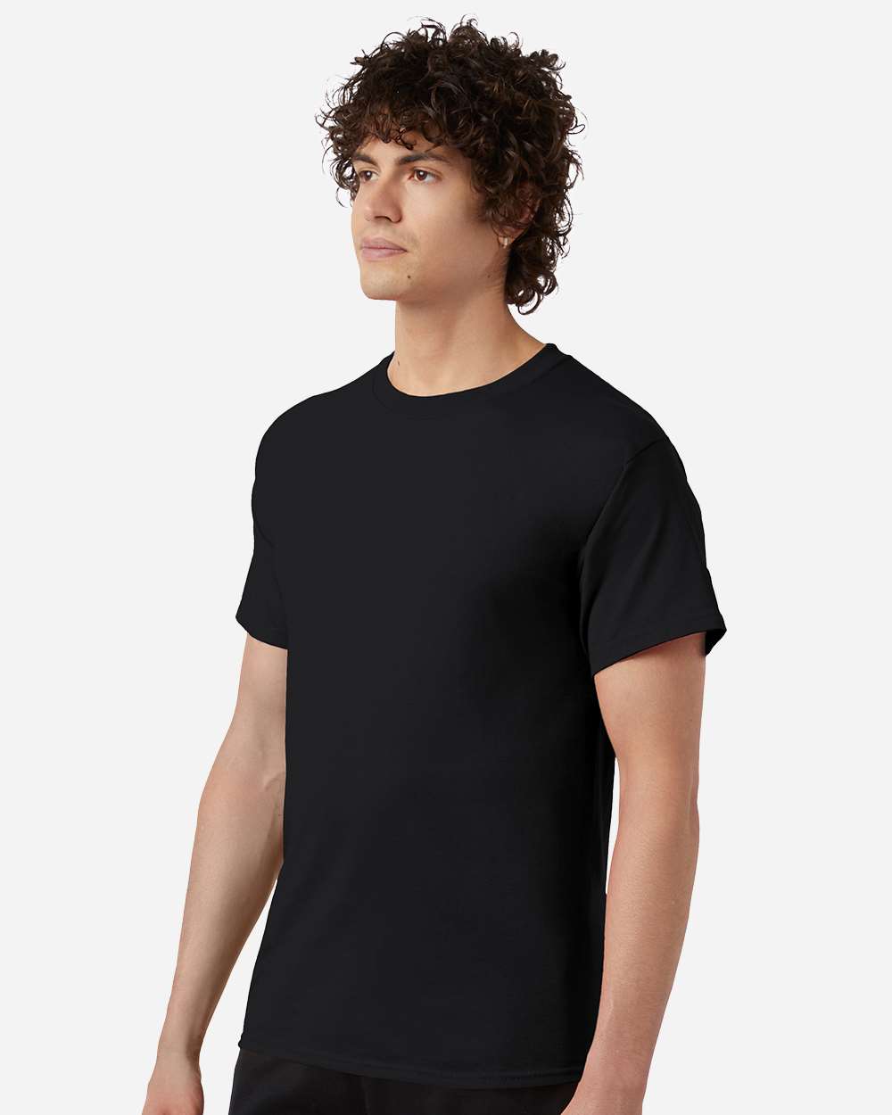 Black Unisex Jersey T-Shirt - CH1000 plain
