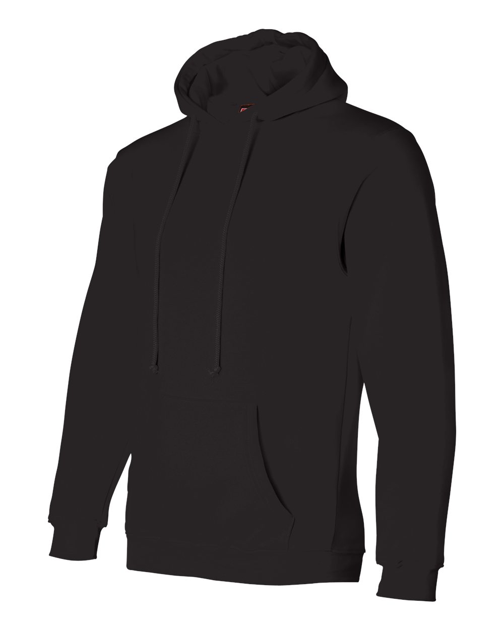 Black USA-Made Hooded Sweatshirt - 960
